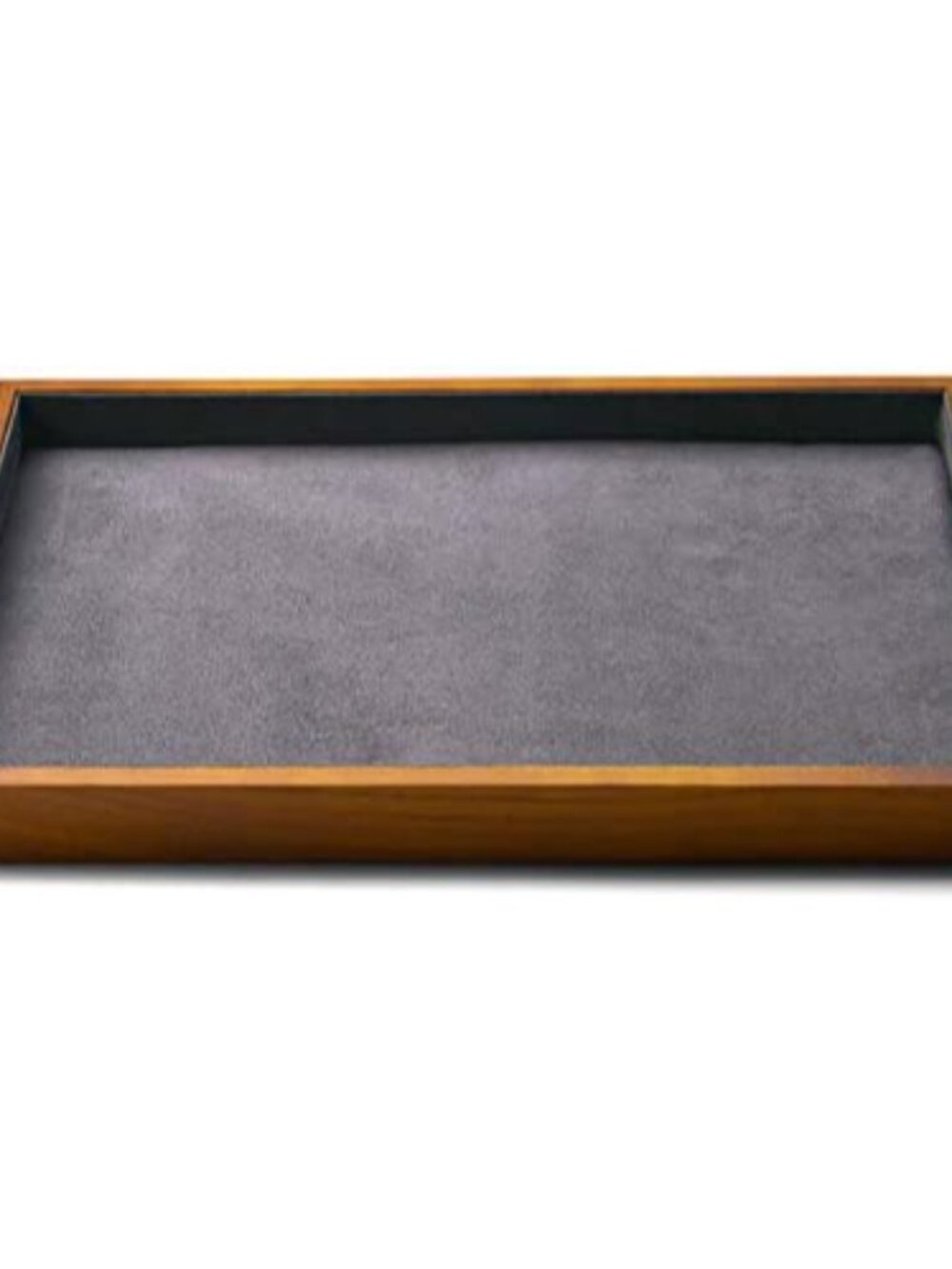 Wood Flat Jewelry Tray Stackable Jewelry Drawer Organizer Showcase Jewelry Holde